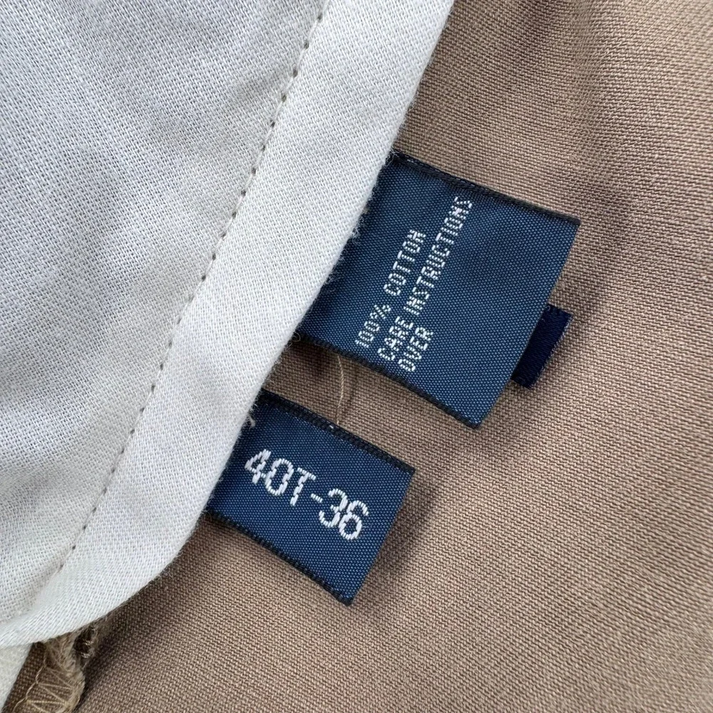 Vintage Polo Ralph‎ Lauren Paratrooper Cargo Pants Mens 40x36 Khaki Military